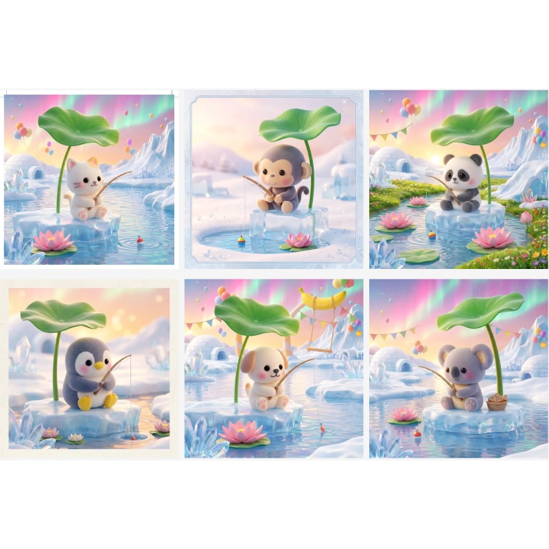 Capsule Toy Gashapon - Juguetes de Cápsula Gashapon, Serie Fiesta