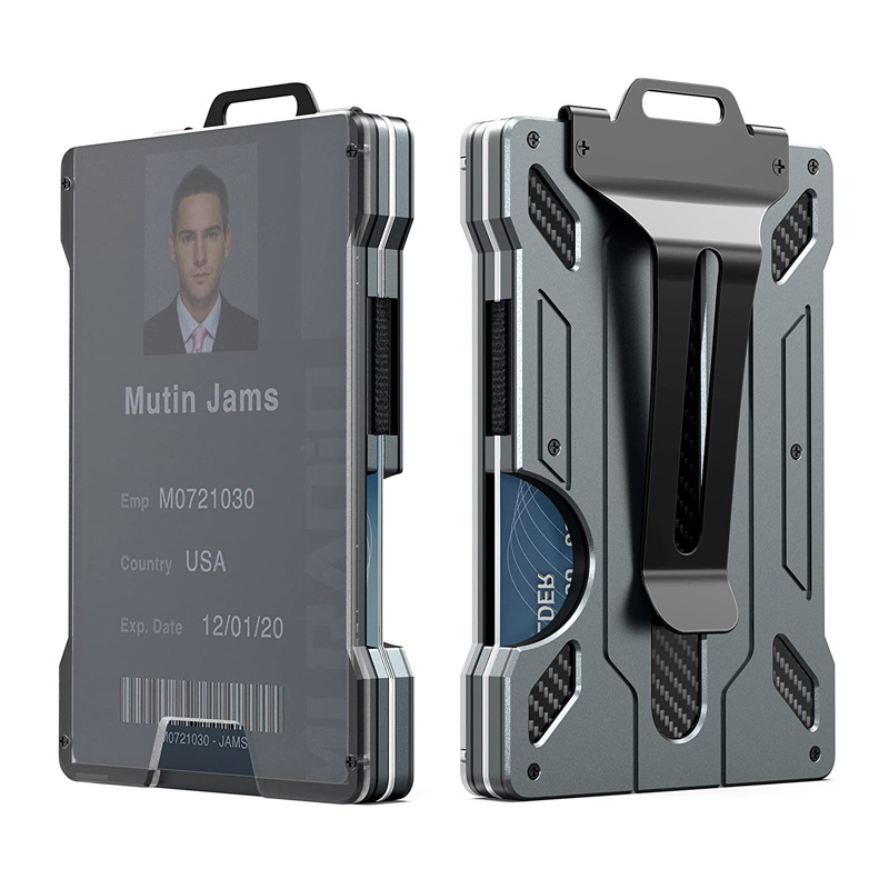 Card Top Loader - Cartera de Tarjetas RFID, Tarjetero, Múltiples