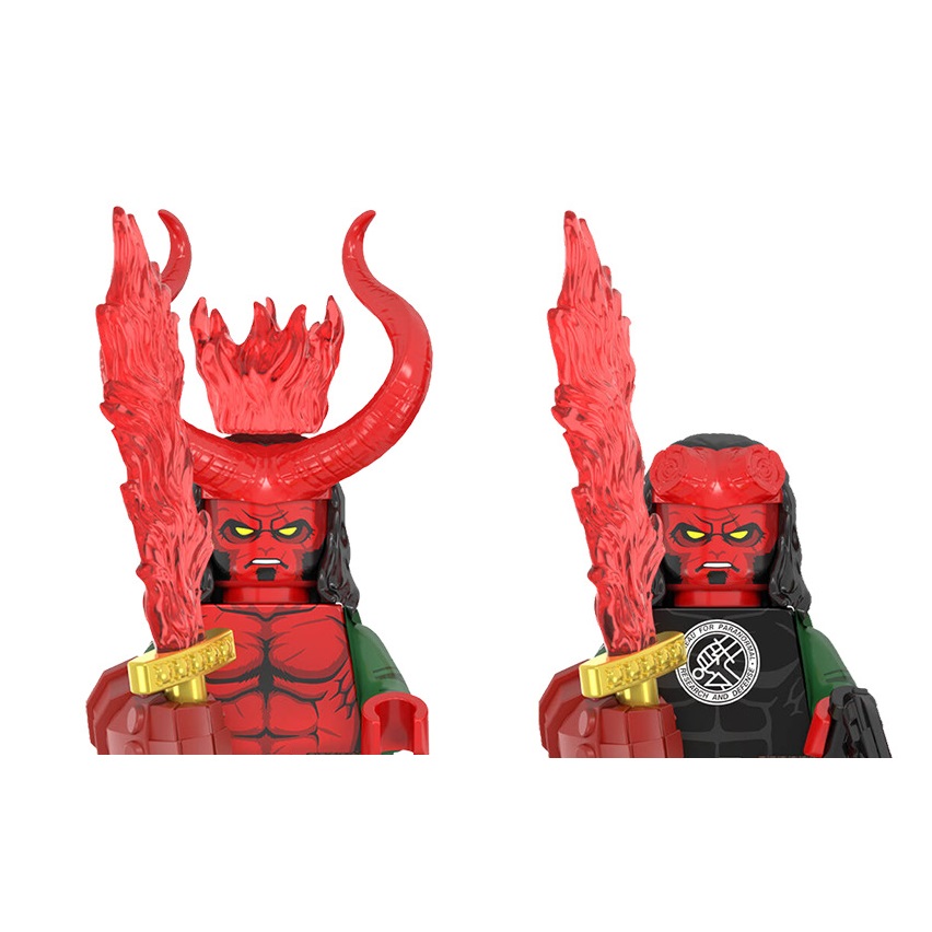 Building Block Mini - WM2422 WM2421 Hellboy Bloques de Construcción
