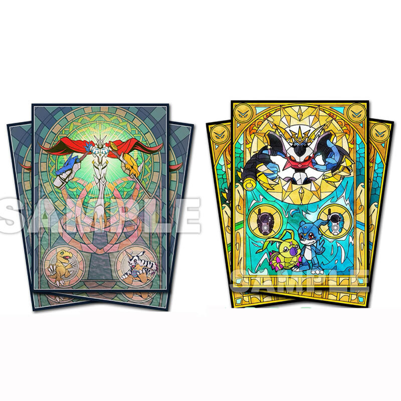 Card Penny Sleeve - 60 piezas/set Fundas para Cartas Digimon