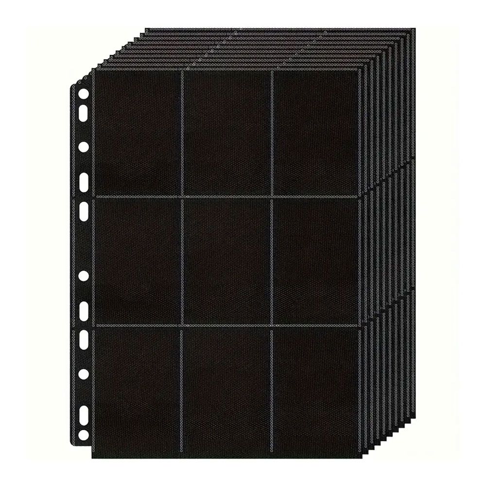 Trading Card Binder - Cartera de almacenamiento de 9 bolsillos