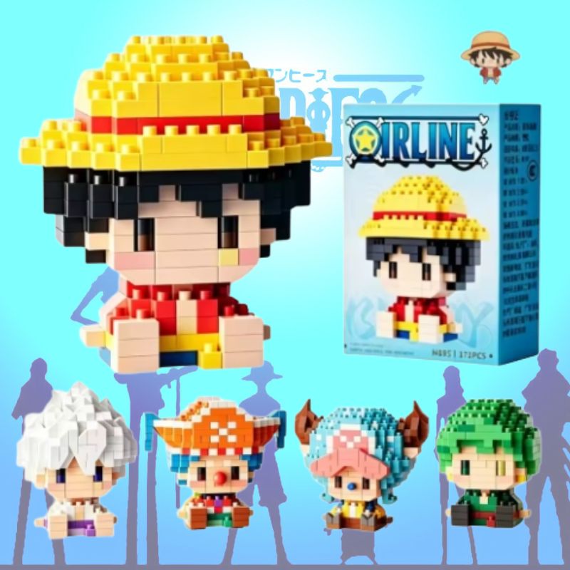 ONE PIECE - Bloques de Constru - Building Block Mini reseña y precio