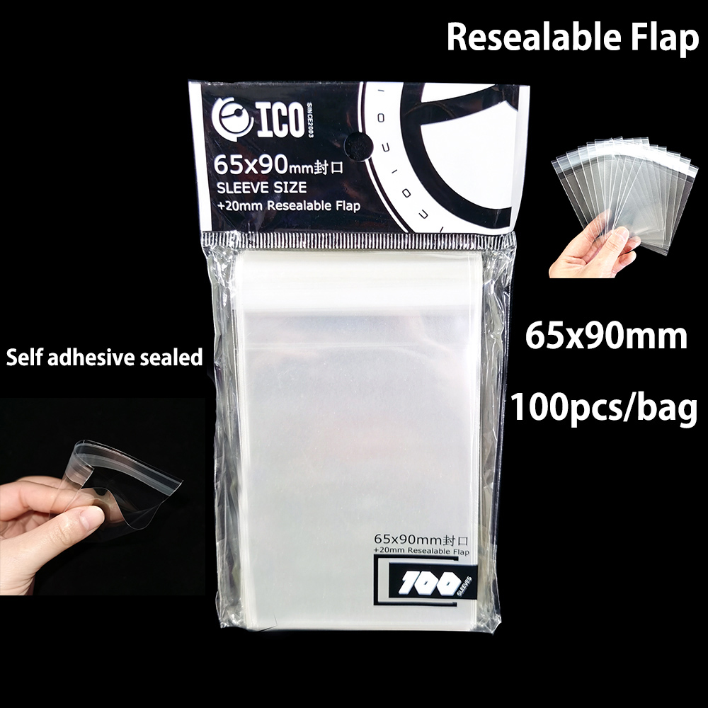 100 unids/pack fundas de tarje - Card Penny Sleeve reseña y precio