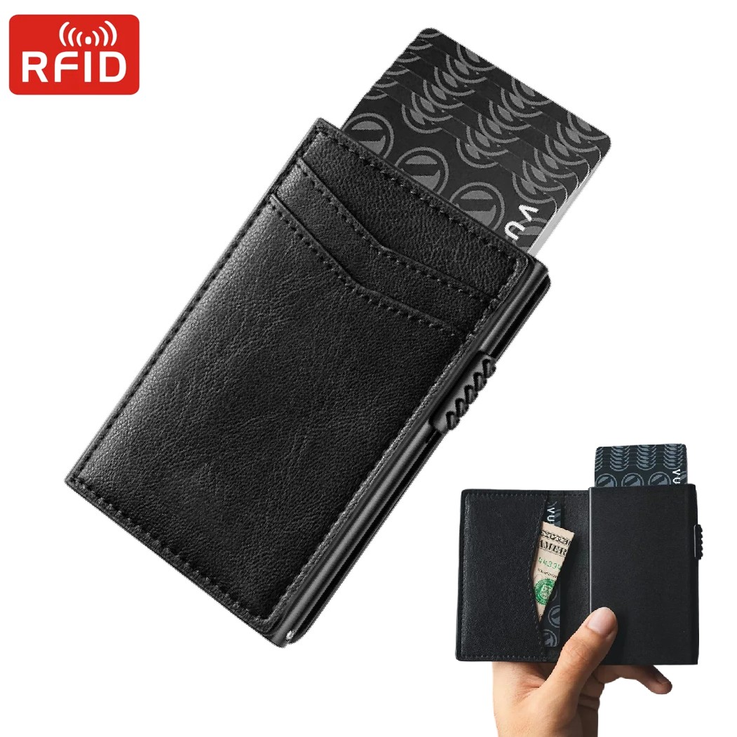 Cartera minimalista para hombr - Card Top Loader reseña y precio