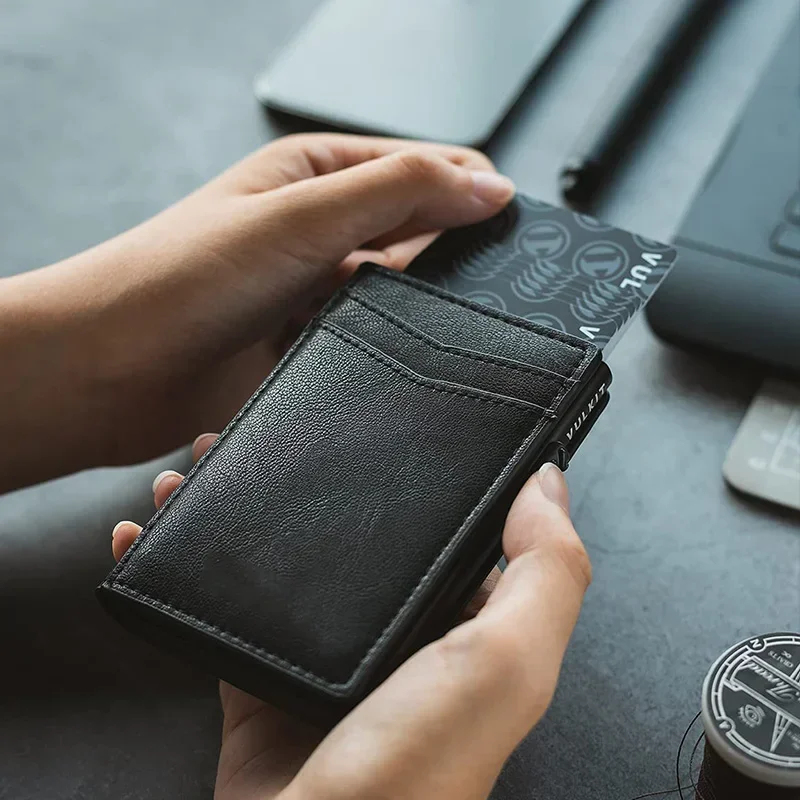 Cartera minimalista para hombr - Card Top Loader reseña y precio