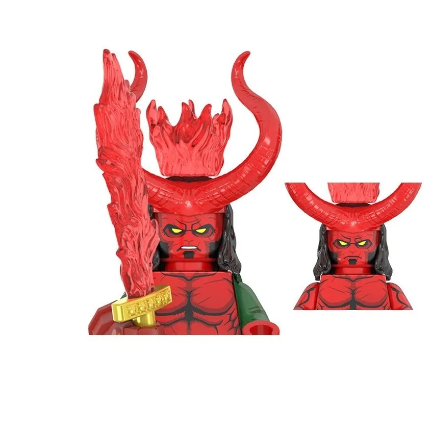WM2422 WM2421 Hellboy Bloques  - Building Block Mini reseña y precio