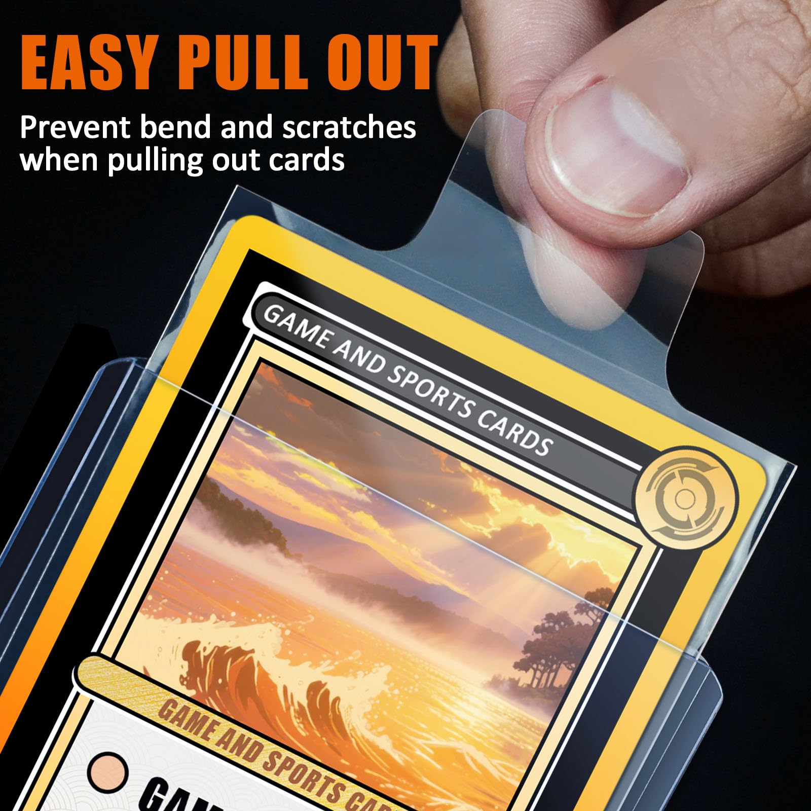 100 fundas transparentes con p - Card Top Loader reseña y precio