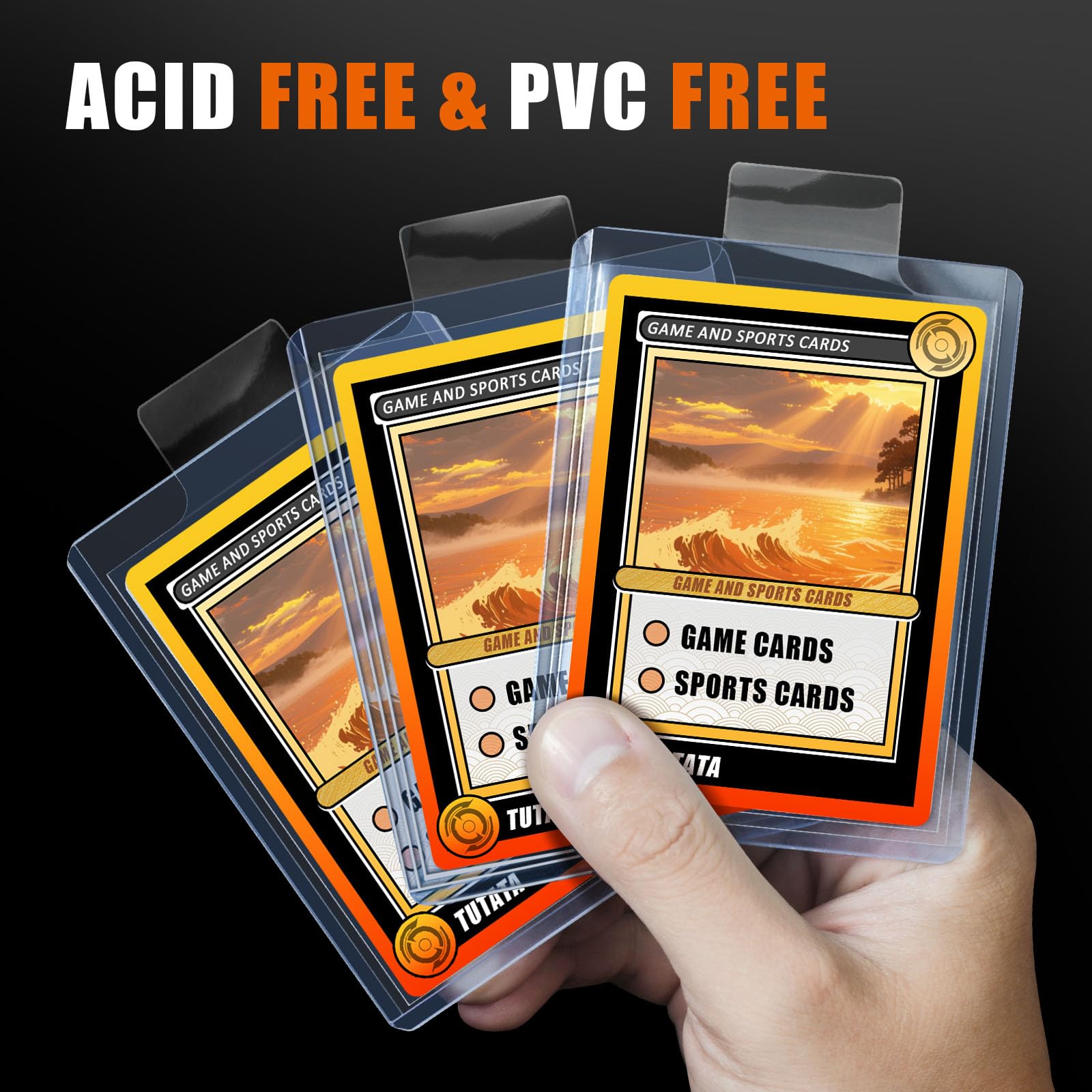 100 fundas transparentes con p - Card Top Loader reseña y precio