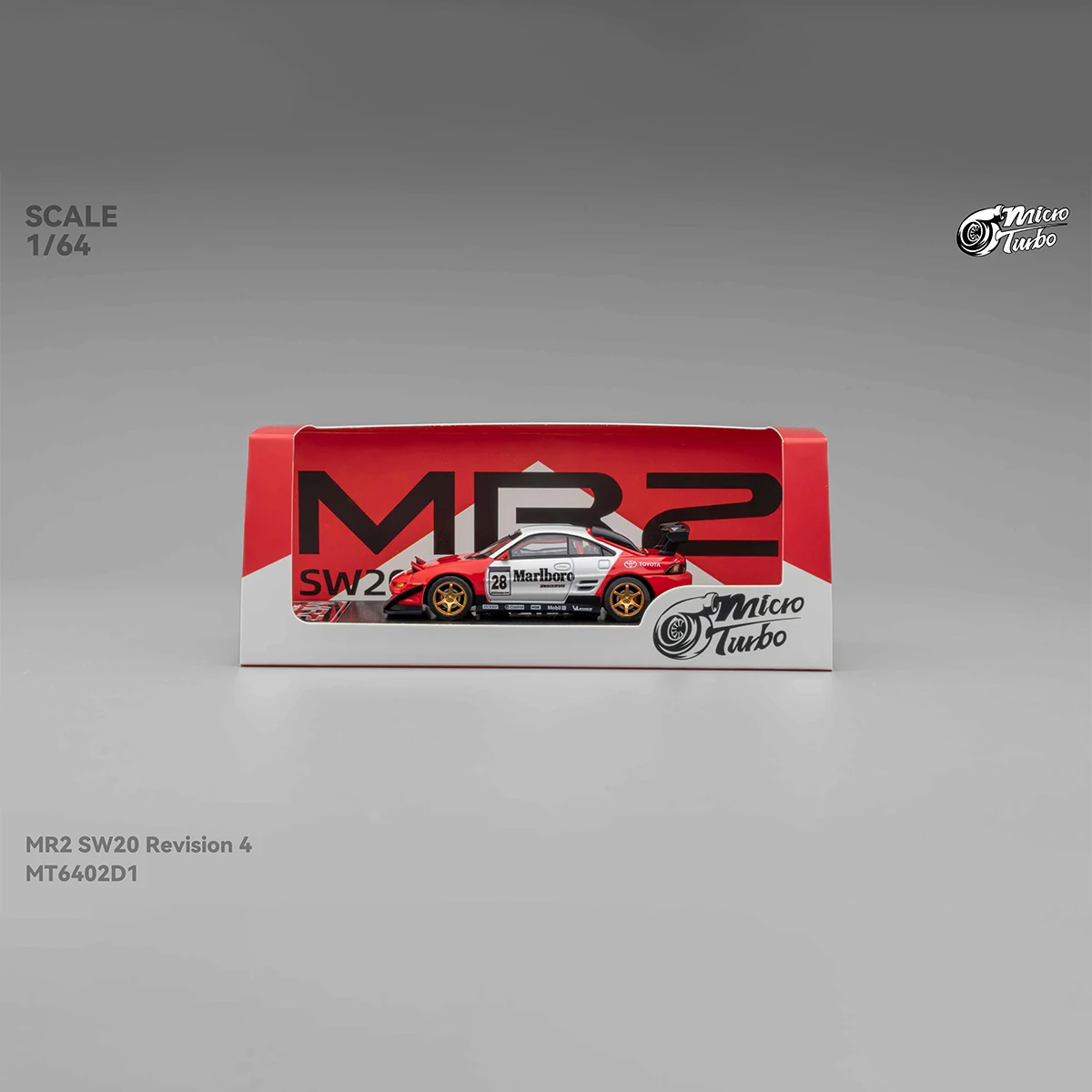 Micro Turbo 1:64 Toyota MR2 SW - Die Cast Car 1 64 reseña y precio
