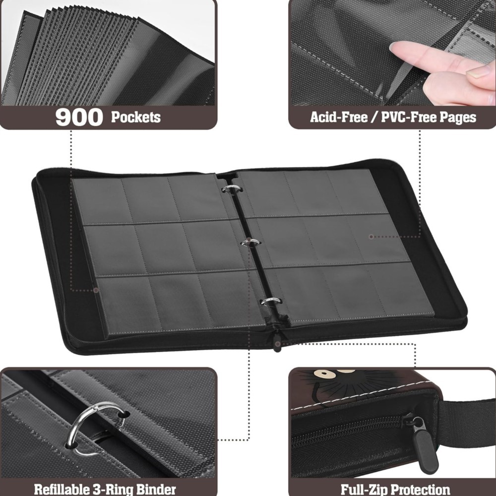 Álbum para Tarjetas con 900 Bo - Trading Card Binder reseña y precio