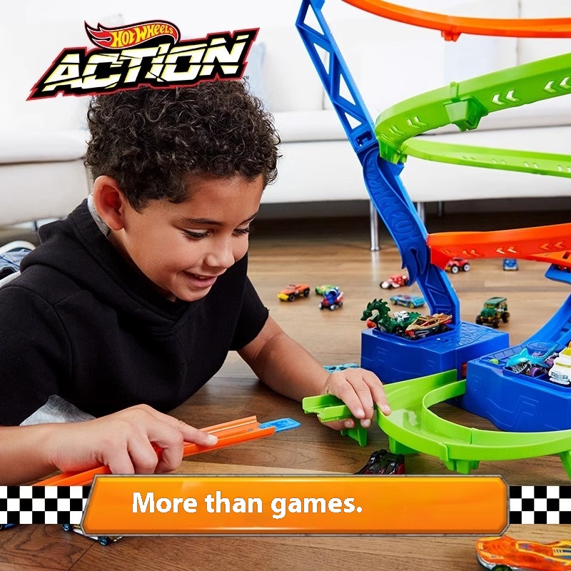 Hot Wheels-Juego de pista de i - Hot Wheels Car Track Sets reseña y precio