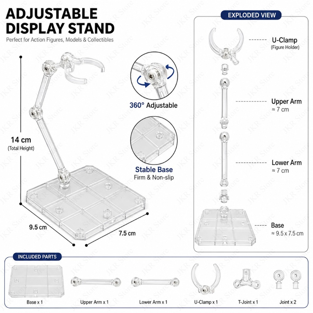 Base de exhibición desmontable - Action Figure Stand reseña y precio