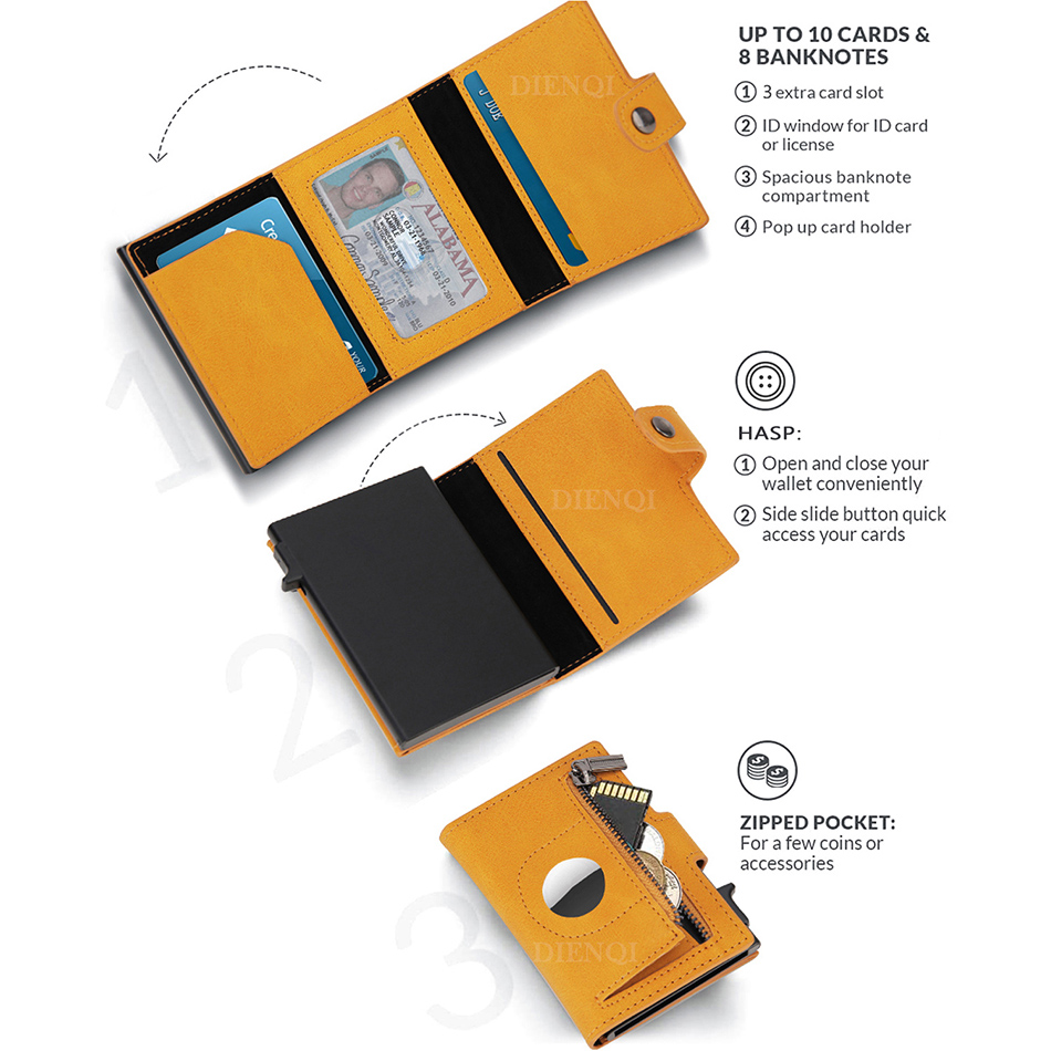 Cartera Airtag con tarjetero R - Card Top Loader reseña y precio