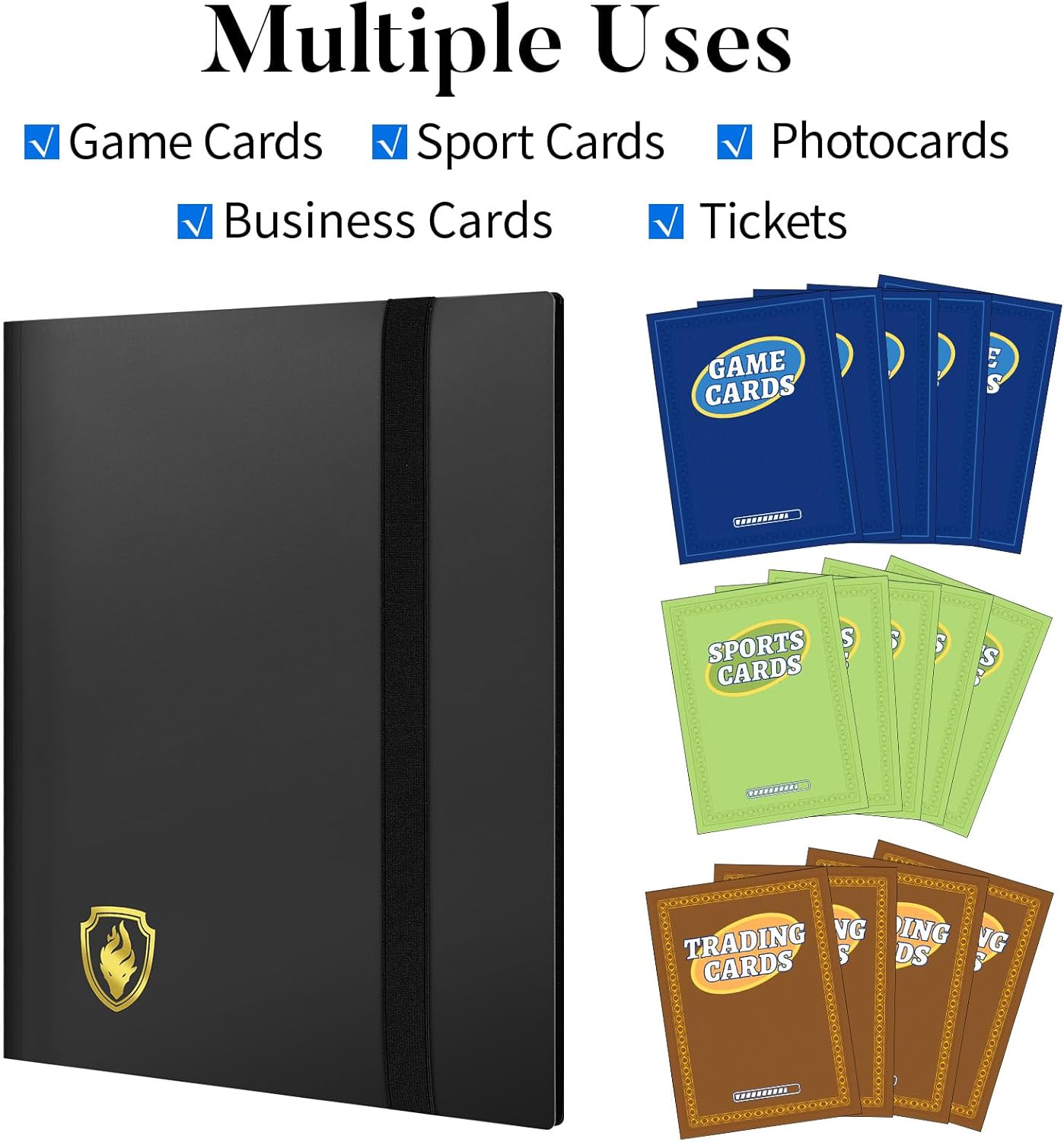 Carpeta para 360 Tarjetas, Álb - Trading Card Binder reseña y precio